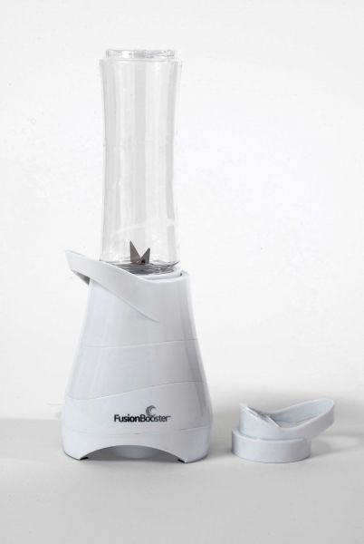 Fusion Booster Standmixer, Smoothie Maker mit To-Go-Behälter, weiss